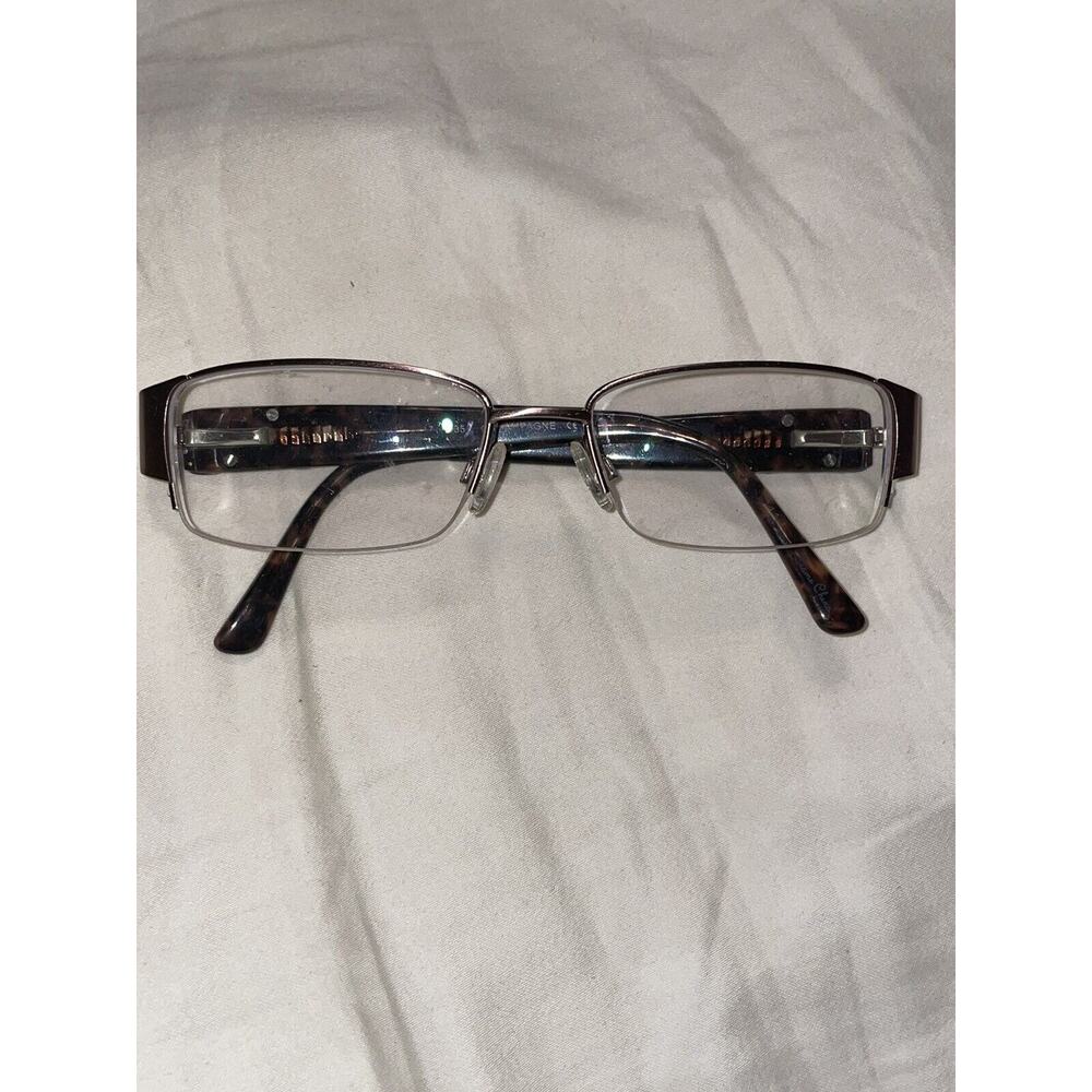 Parke Eyeglasses Frames PK3013 CHAMPAGNE Tortoise Brown Rectangular‎ 52-17-135